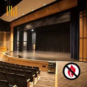 소방대 무대 커튼